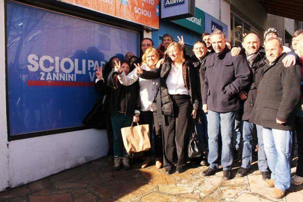 Pichetto, Doate y Martini inauguraron local de campaa de Scioli Presidente en Bariloche