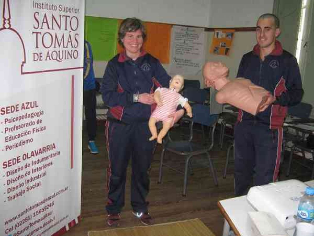Un curso de RCP en Santo Tom�s