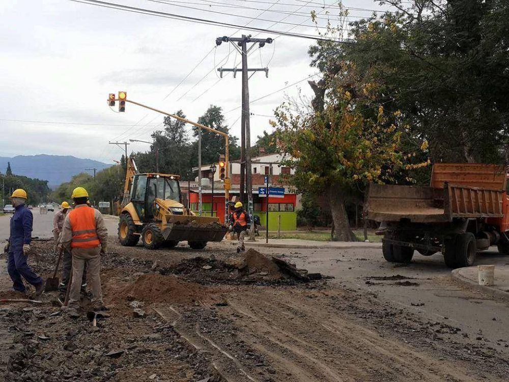 Vialidad inici� la repavimentaci�n de sesenta calles de Valle Viejo