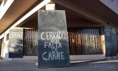 Algunas carnicer�as comienzan a sentir la falta de stock y una cerr� sus puertas