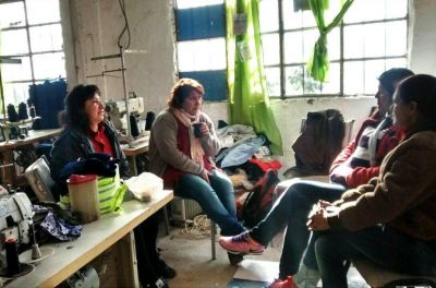 Patria Grande contin�a su campa�a por los barrios de San Mart�n