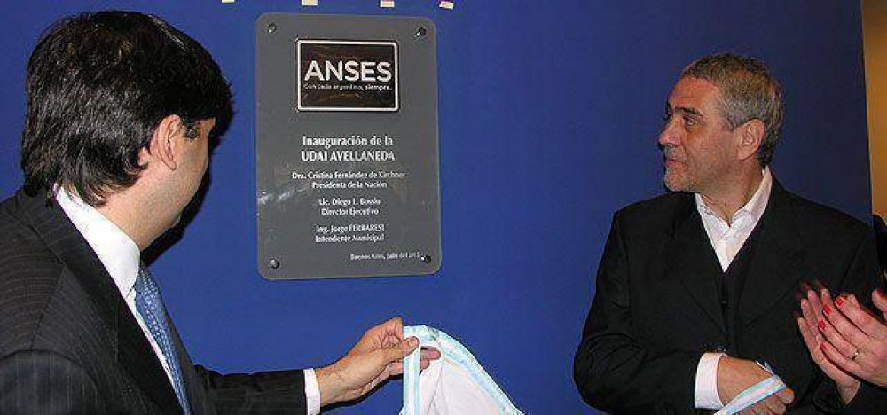 En Avellaneda, Bossio y Ferraresi inauguraron una sede de Anses