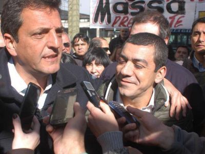 Recorrida de Sergio Massa