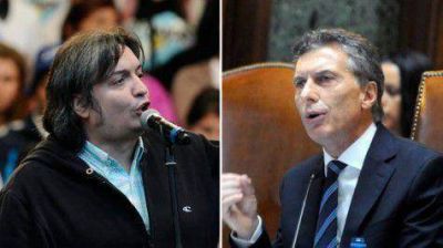 Macri le contest� a M�ximo y su �relato�