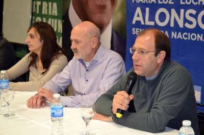 Bruna coordinar� la campa�a provincial, Gait�n referente en Pico