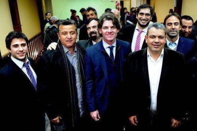 Nicol�s Scioli se reuni� con comerciantes y empresarios