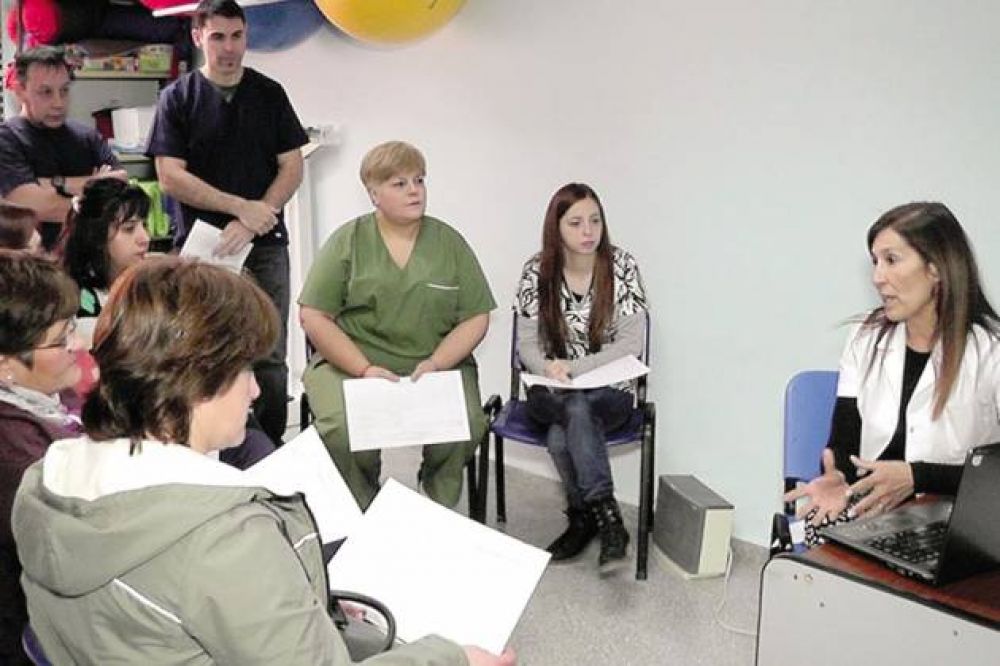 Bronquiolitis: personal de centros de salud se capacit para brindar respuestas a la comunidad