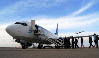El vuelo a R�o Gallegos alcanz� un 60% de ocupaci�n en sus primeros 20 d�as
