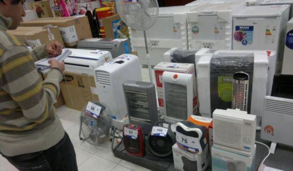 Por el fr�o, las ventas de productos de calefacci�n fueron de $50 mil diarios