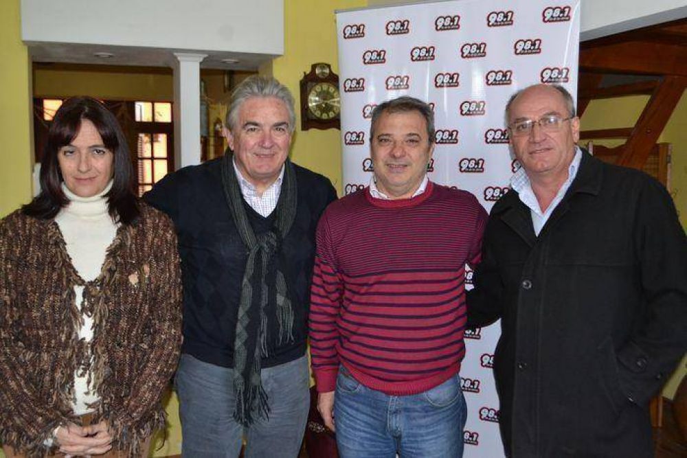 Dirigentes del Frente Progresista brindaron su apoyo a Sergio Bordoni