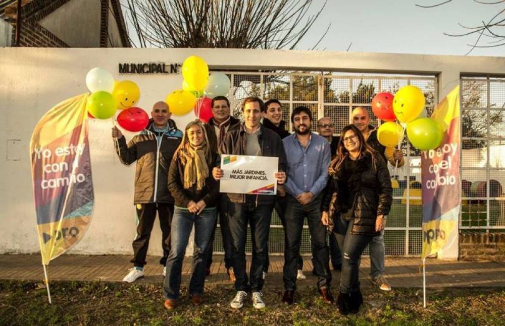 Garro impulsa la creaci�n de jardines municipales: �Hoy no hay cupos para los ni�os� 