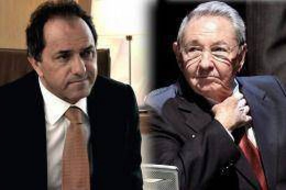 Scioli llega a Cuba con el objetivo de reunirse con Ra�l Castro
