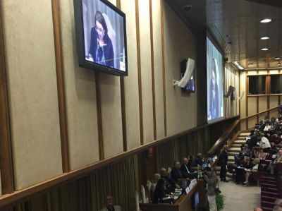 Fein ponder� en Roma las pol�ticas sustentables y de movilidad rosarinas
