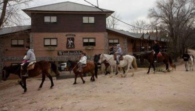 Repunt� la afluencia de turistas en las Sierras