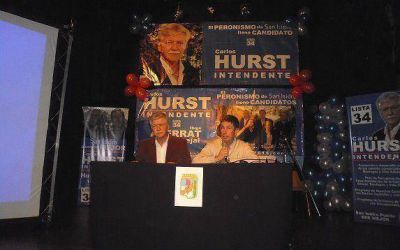 Carlos Hurst lanzó su campaña
