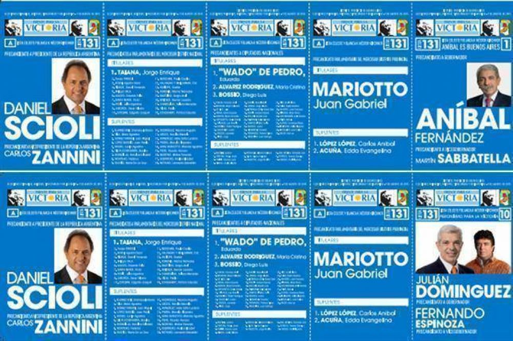 El kirchnerismo gast� $43 millones en boletas para repartir en la provincia