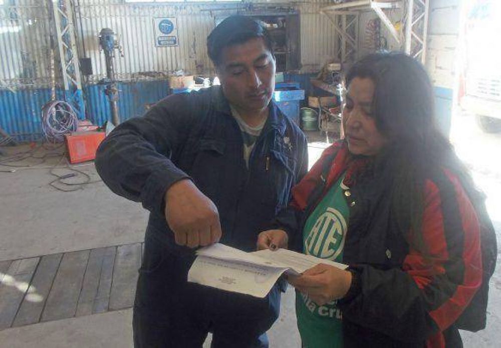 ATE repudi� al Comisionado de Lago Posada por el despido de un trabajador