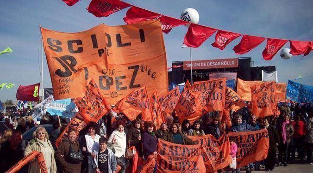 EL NEP DE LAN�S ACOMPA�O A DANIEL SCIOLI Y A CRISTINA KIRCHNER EN LA INAUGURACI�N DE LA RUTA PROVINCIAL N�6