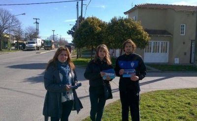 Precandidatos progresistas en los barrios