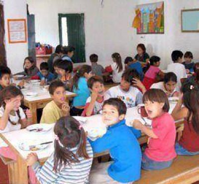 Las partidas para los comedores escolares no cubren los gastos