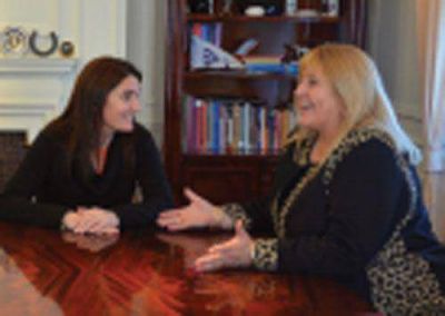 Griselda Herrera se reuni� con ministra de Seguridad de la Naci�n