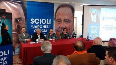 Garc�a present� su plan de Seguridad para Vicente L�pez
