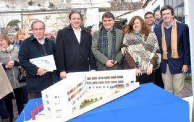 Dieron formal inicio a la obra de la nueva Escuela de Bellas Artes de Quilmes