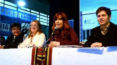 Cristina us� la cadena para apoyar a los candidatos de su familia