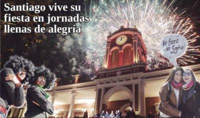 Santiago vive su fiesta en jornadas llenas de alegr�a