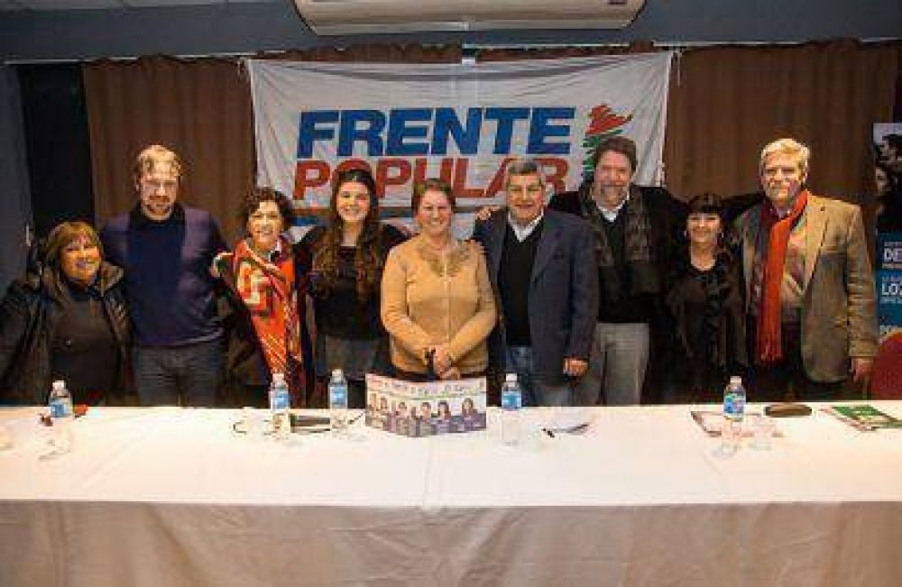 Frente Popular present� a sus candidatos por la Ciudad