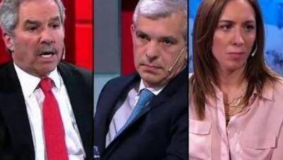 Tres candidatos a gobernador se cruzaron en un debate