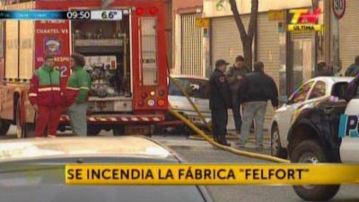 Se incendi� Felfort y Marta Fort se enoj� con los empleados
