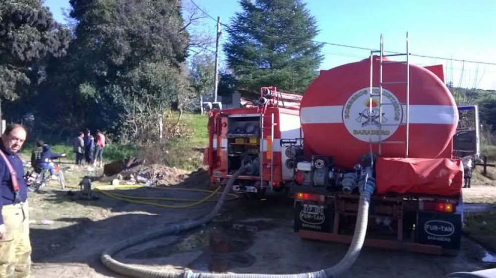 Incendio en una vivienda