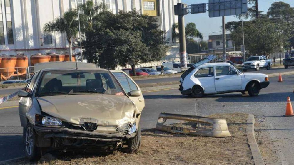 Dos persecuciones de pel�cula que terminaron en choques