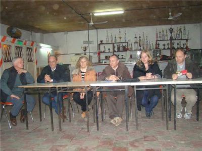 Criado visit� las localidades del norte del Partido
