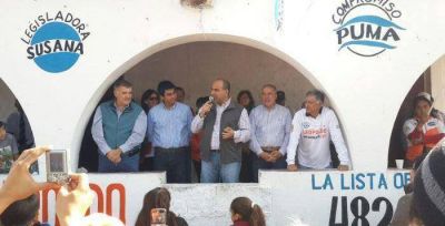 La f�rmula del FPV encabez� un acto en La Cocha