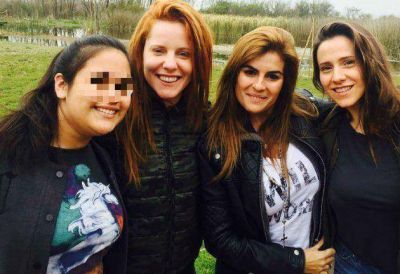 Despu�s del caf�, lleg� la foto de Agustina K�mpfer con la hija de Jorge Rial