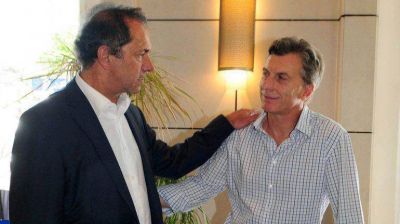 Scioli y Macri se hicieron 