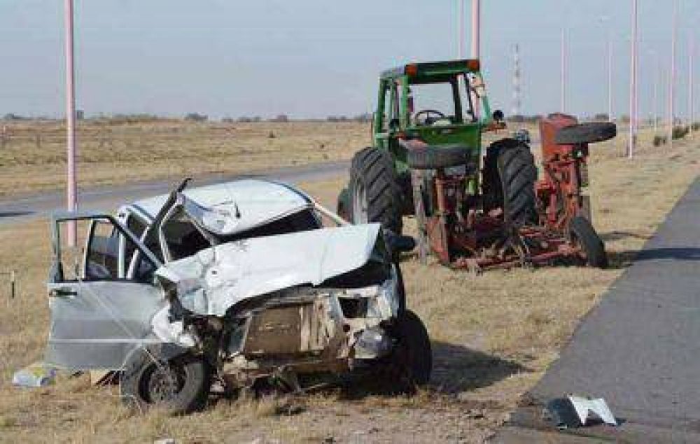 Madre e hija pampeanas fallecieron en accidente sobre autopista de las Serranías Puntanas	