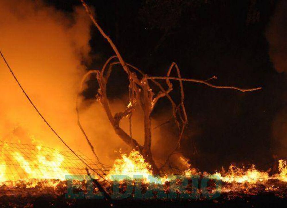 San Luis: ardi una fbrica recicladora en la zona sur