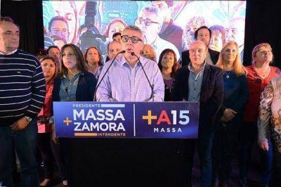 �Massa es el candidato de las propuestas�, dijo Julio Zamora