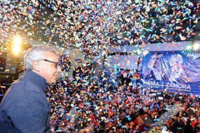 Julio Zamora: �Me voy a romper el alma para que Sergio Massa sea Presidente�