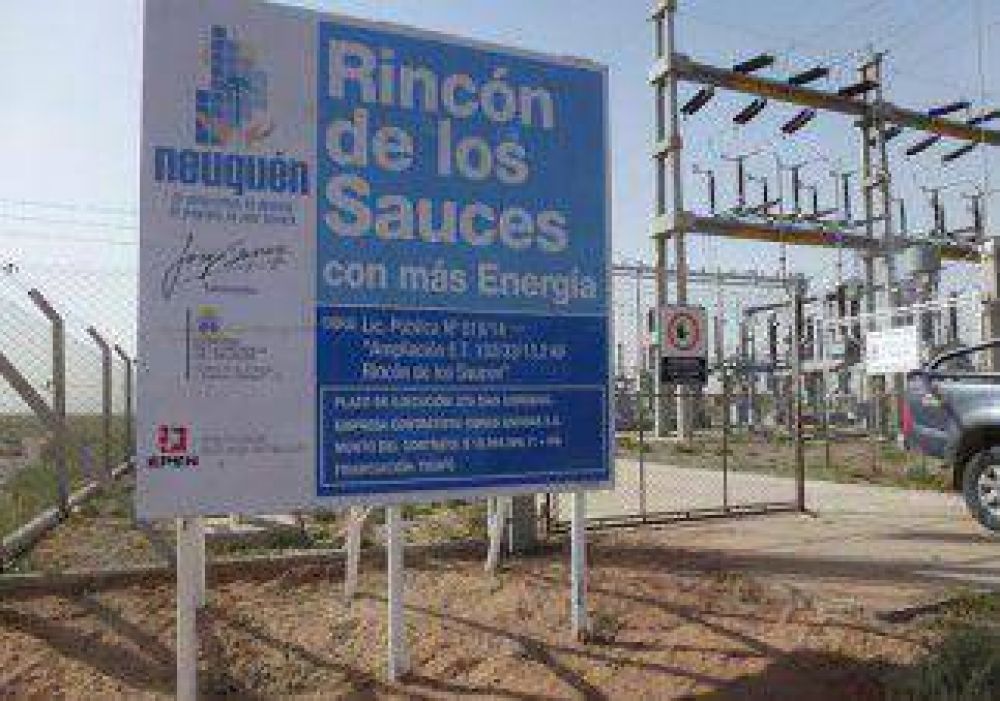 Terminan obras de electricidad en Rincn de los Sauces 