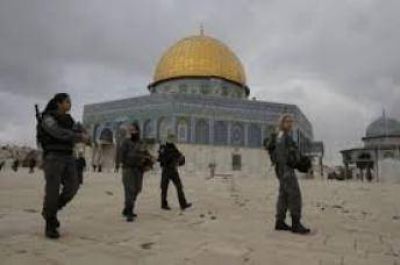 19 palestinos heridos en choques con la Polic�a en la Explanada de las Mezquitas