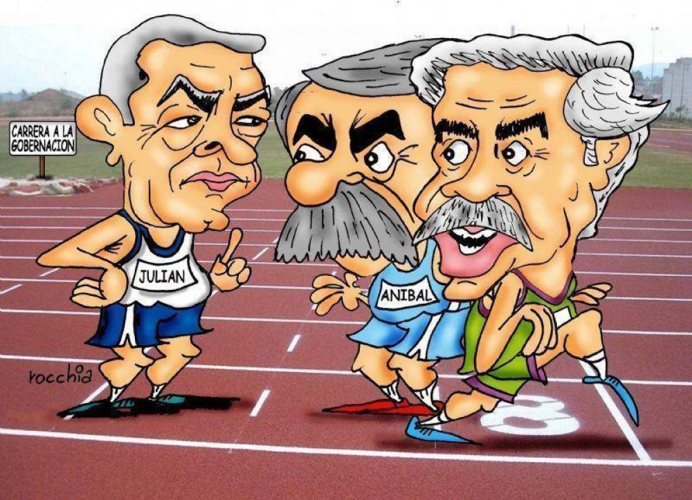 Mientras la tensi�n entre An�bal y Dom�nguez crece, Sol� busca ganar metros en la carrera bonaerense 