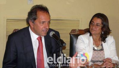 Daniel Scioli: �Quiero que siga Luc�a�