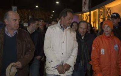 Scioli en Tecn�polis: 