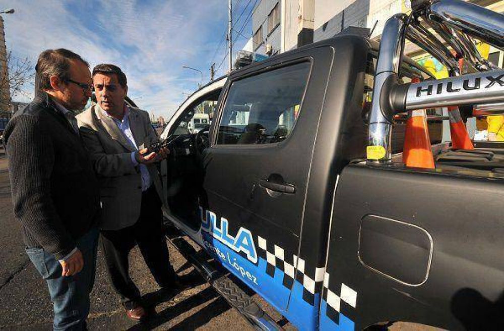 Valenzuela present� su plan de seguridad para Tres de Febrero