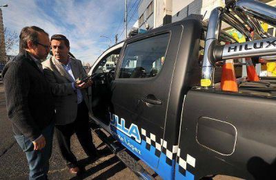 Valenzuela present� su plan de seguridad para Tres de Febrero