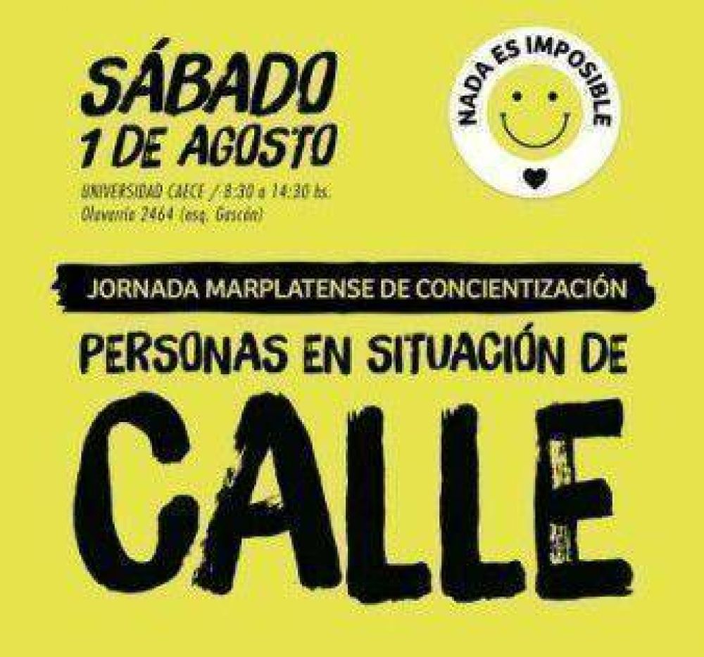 Preparan una jornada para concientizar sobre personas en situaci�n de calle